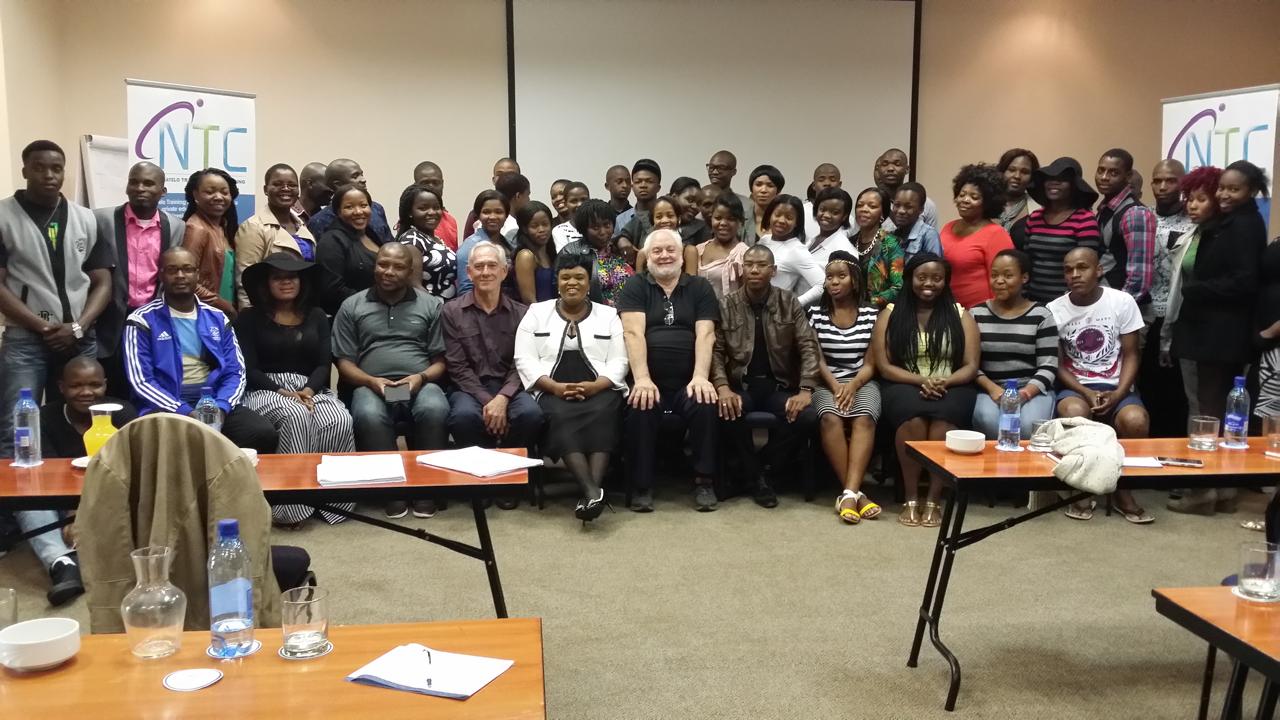 Corporate workshop group discussion